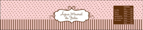 Rótulo para Água