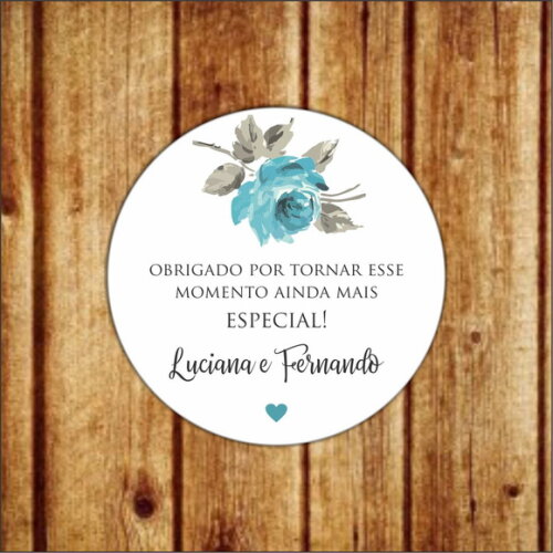Tag Agradecimento Casamento 3