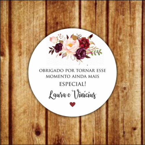 Tag Agradecimento Casamento 4