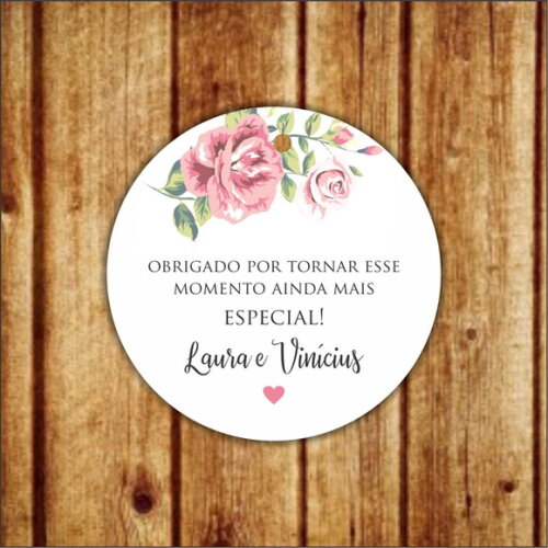 Tag Agradecimento Casamento 2