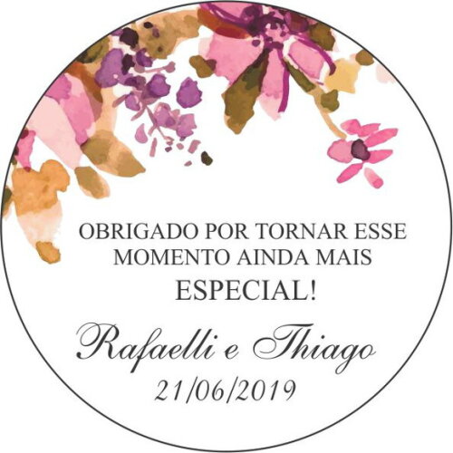 Tag personalizada - 6 cm