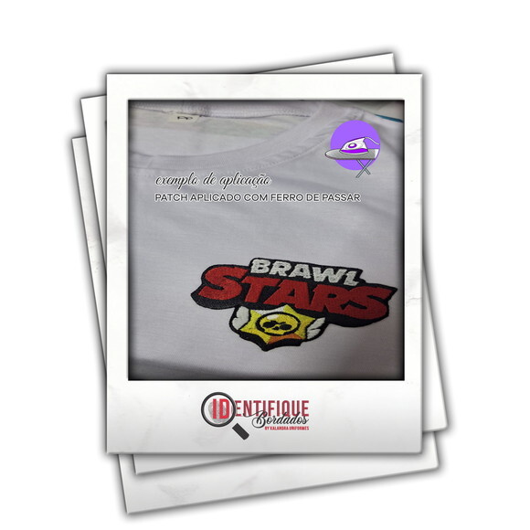 Patch Bordado Termocolante Brawl Stars