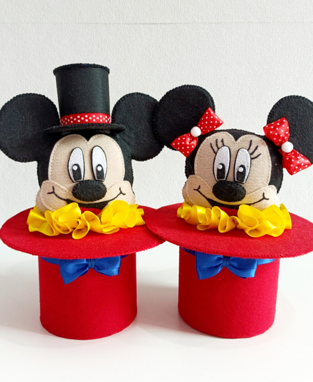 Centro de mesa Cartola circo Mickey