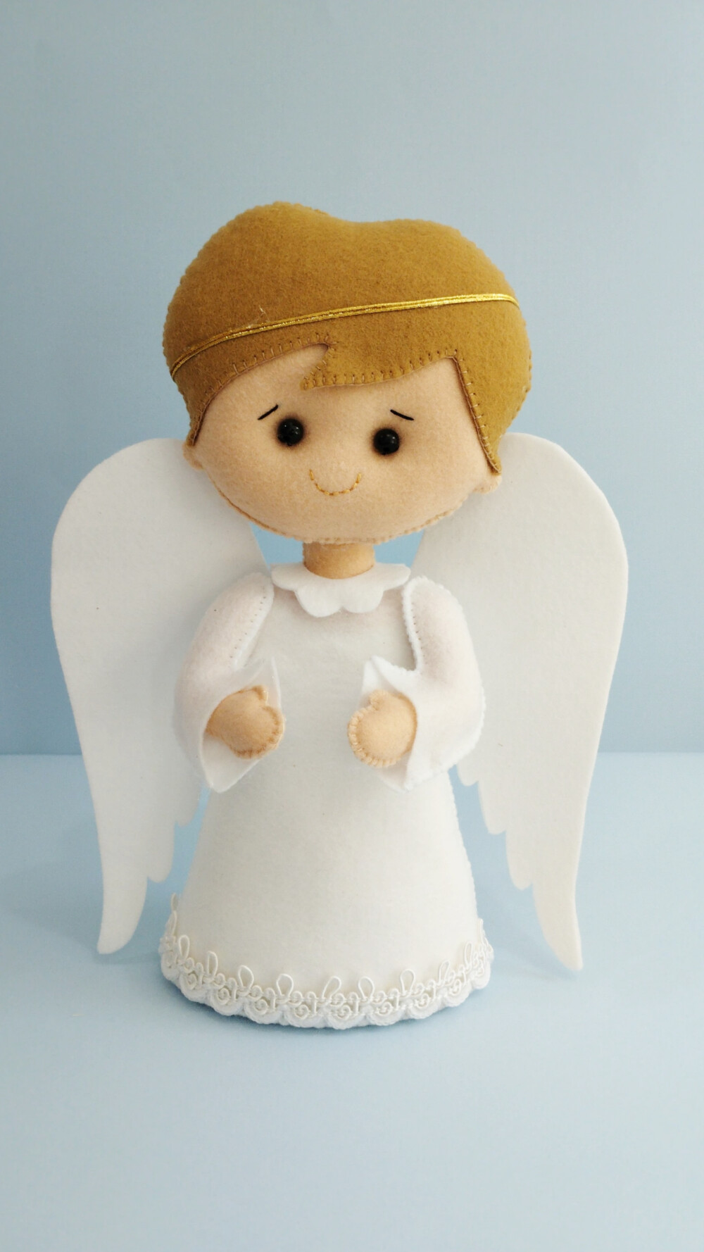 Centro de mesa Anjo em feltro