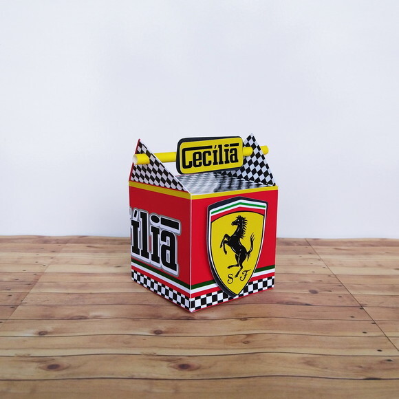 Caixa Canudo Ferrari