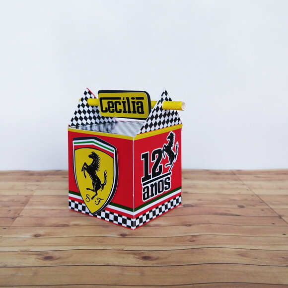 Caixa Canudo Ferrari