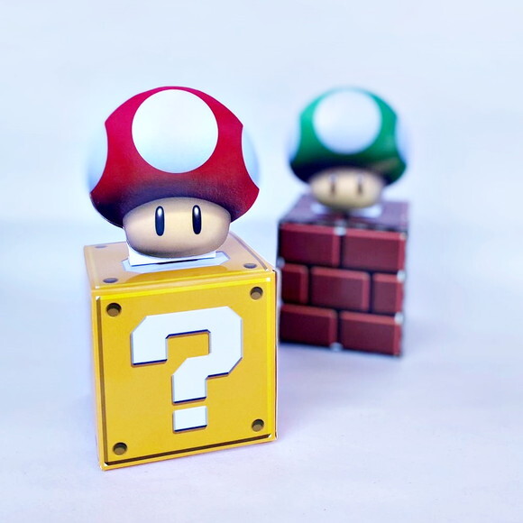 Caixa Cubo 3d - Super Mario