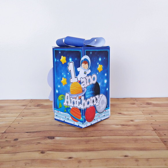 Caixa Laço Astronauta