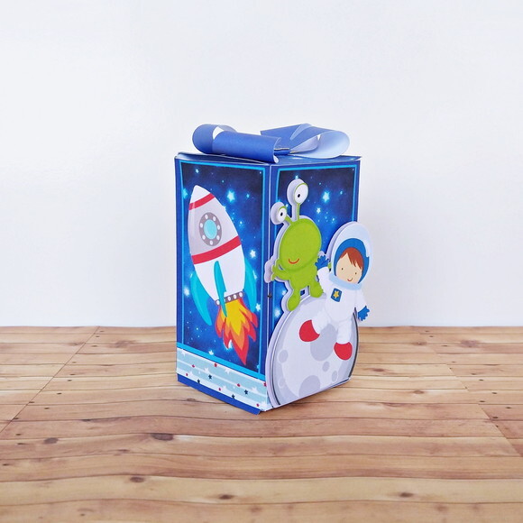 Caixa Laço Astronauta