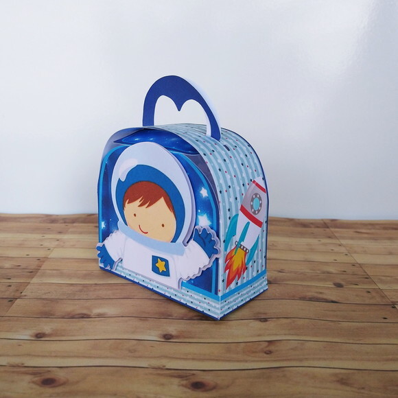 Caixa Maletinha 3d Astronauta