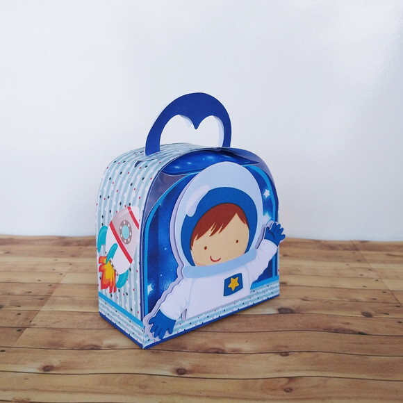Caixa Maletinha 3d Astronauta