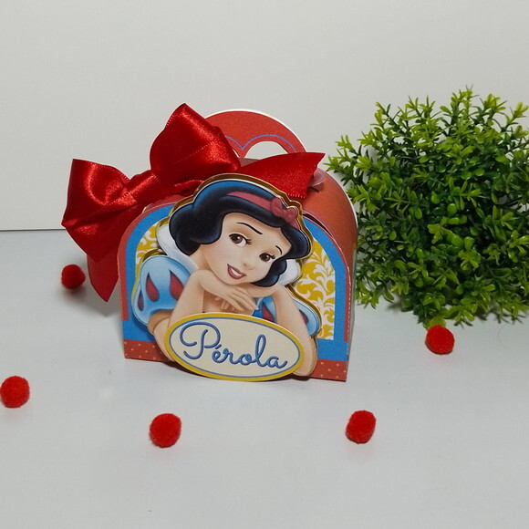 Caixa Maletinha Branca de Neve Tradicional