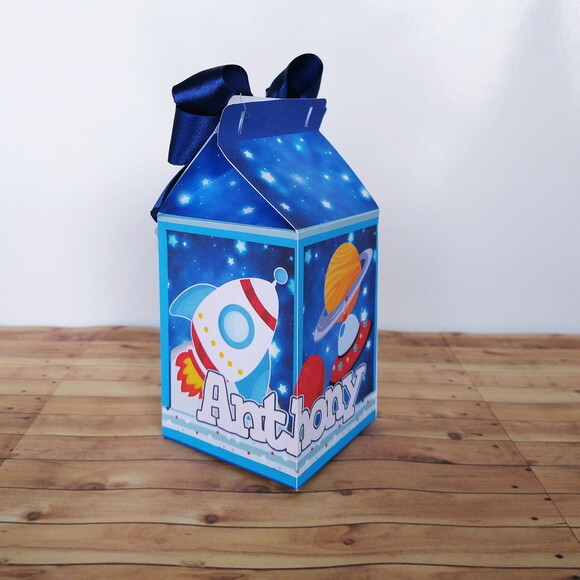 Caixa Milk 3d Astronauta