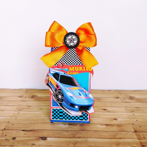 Caixa Milk 3d Hot Wheels