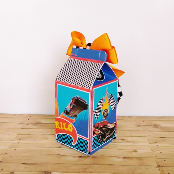 Caixa Milk 3d Hot Wheels