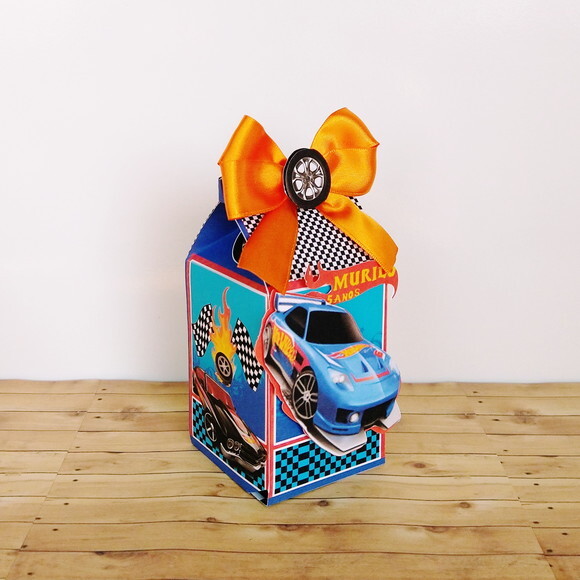 Caixa Milk 3d Hot Wheels