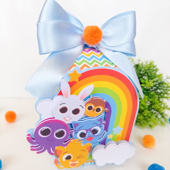 Kit 15 Caixas Personalizadas Bolofofos Menino