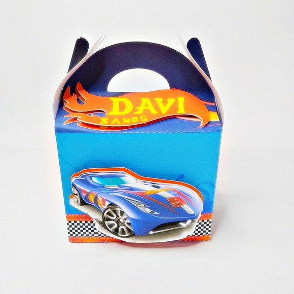 Kit 15 Caixas Personalizadas Hot Wheels
