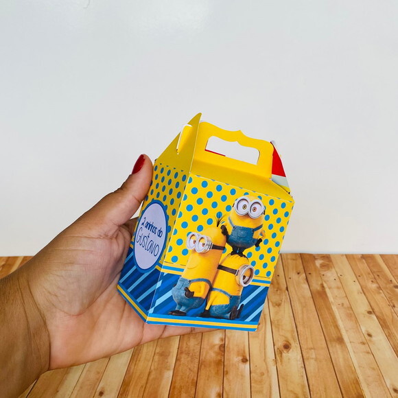 Kit 20 Caixas Personalizadas Básicos Minions