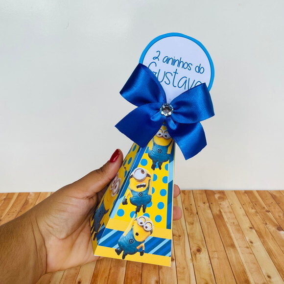 Kit 20 Caixas Personalizadas Básicos Minions