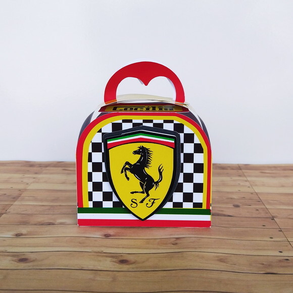 Kit 20 Caixas Personalizadas Ferrari