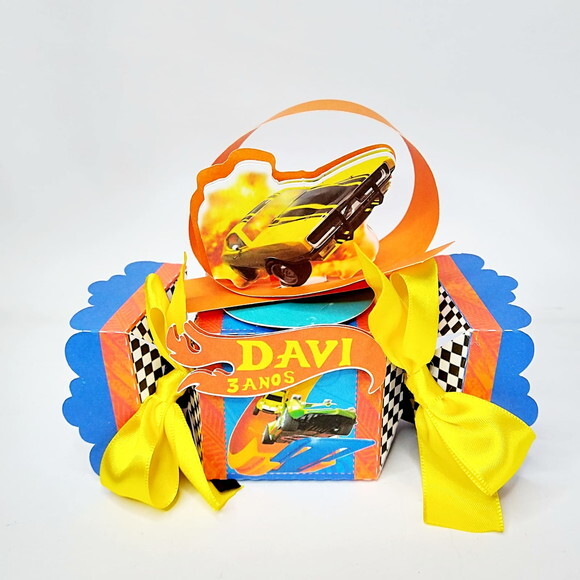 Kit 20 Caixas Personalizadas Hot Wheels