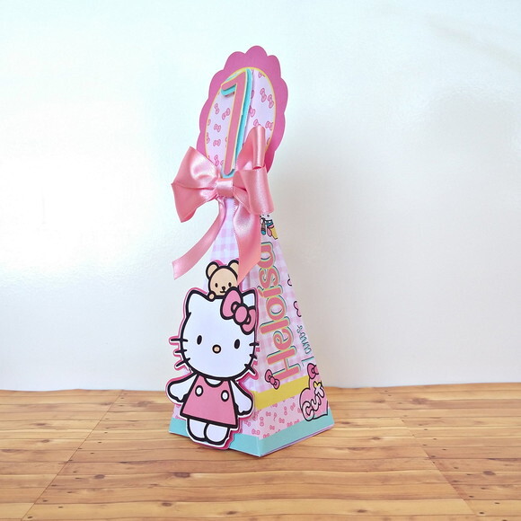 Kit 20 Caixas Personalizas Hello Kitty