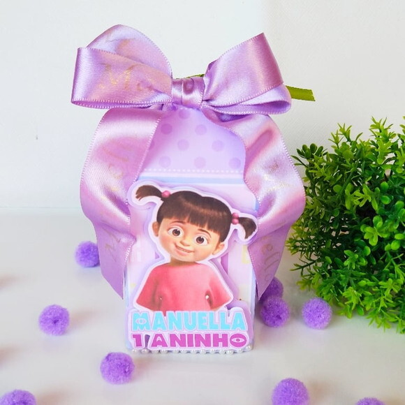 Kit 25 Caixas Personalizadas Boo Monstros S.a