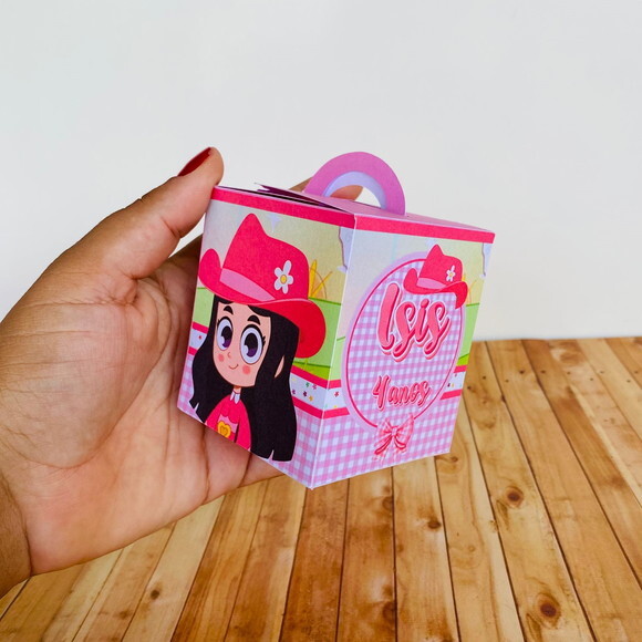 Kit 30 Caixas Personalizadas Básicas Turma da Boiadeirinha