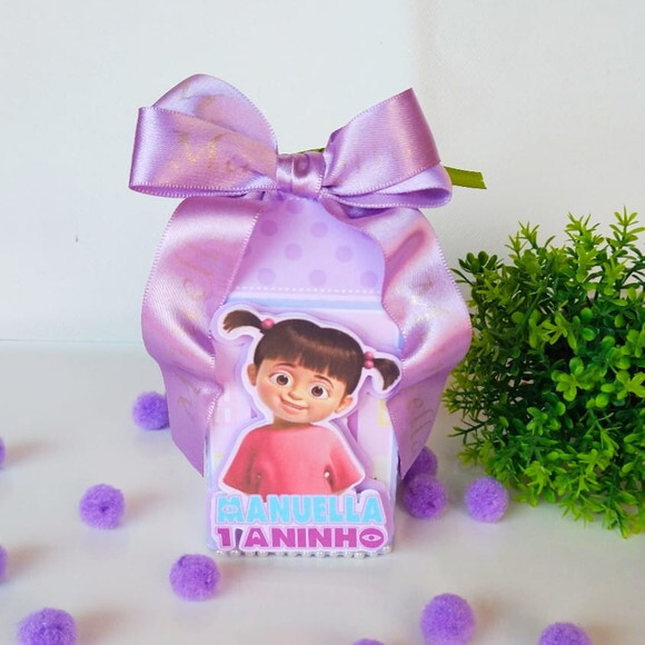 Kit 30 Caixas Personalizadas Boo Monstros S.a