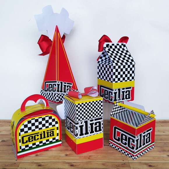 Kit 40 Caixas Personalizadas Ferraris
