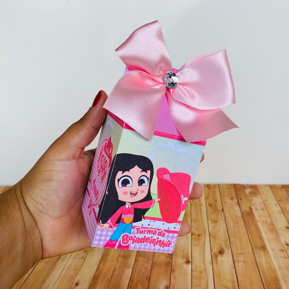 Kit 50 Caixas Personalizadas Básicas Turma da Boiadeirinha