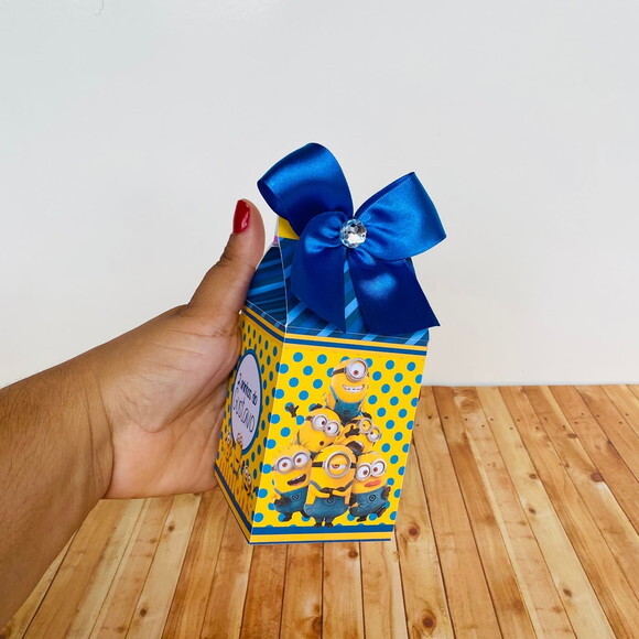 Kit 50 Caixas Personalizadas Básicos Minions