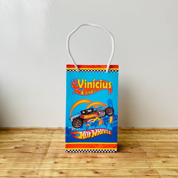 Sacola Hot Wheels Tamanho P
