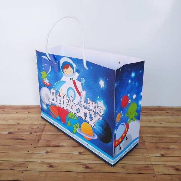 Sacola m Personalizada Astronauta