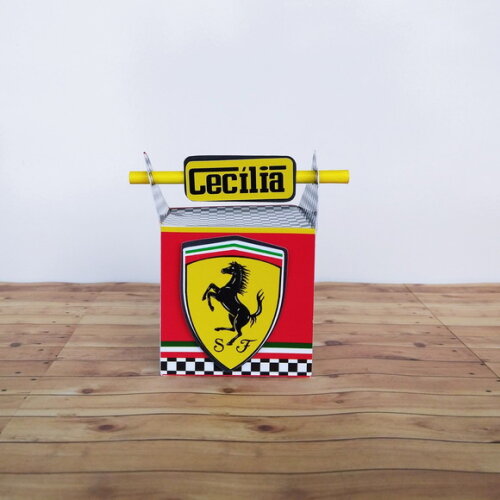 Caixa Canudo Ferrari