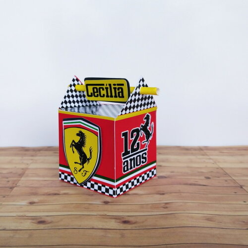 Caixa Canudo Ferrari