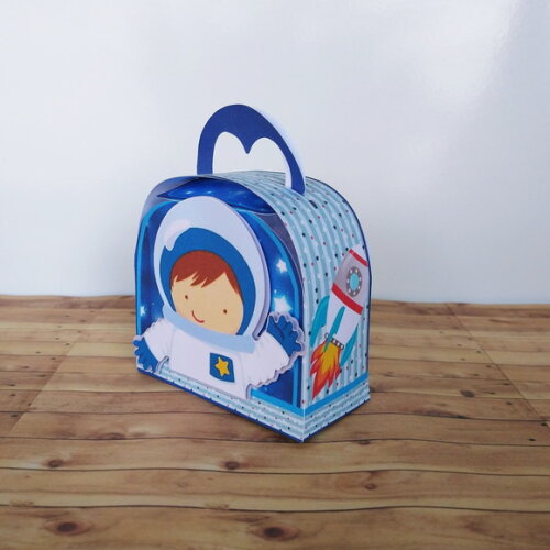 Caixa Maletinha 3d Astronauta