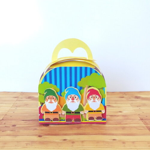 Caixa Maletinha Branca de Neve Cute
