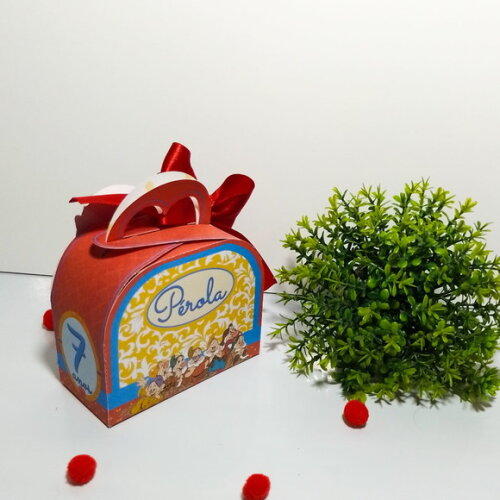 Caixa Maletinha Branca de Neve Tradicional