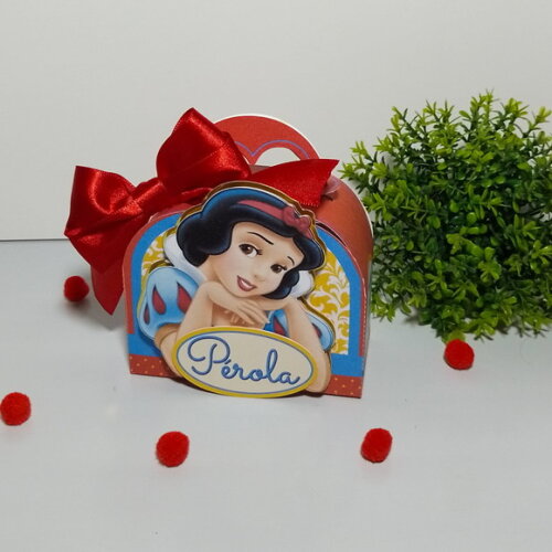 Caixa Maletinha Branca de Neve Tradicional