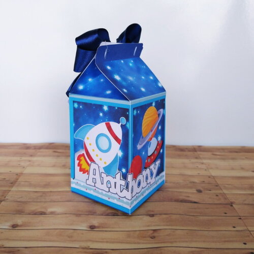 Caixa Milk 3d Astronauta