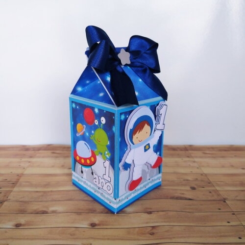 Caixa Milk 3d Astronauta