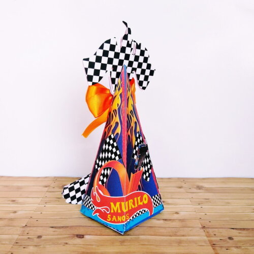 Caixa Pirâmide 3d - Hot Wheels