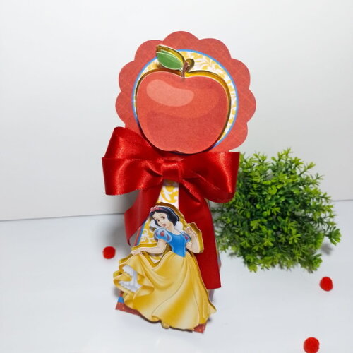Caixa Pirâmide Branca de Neve Tradicional