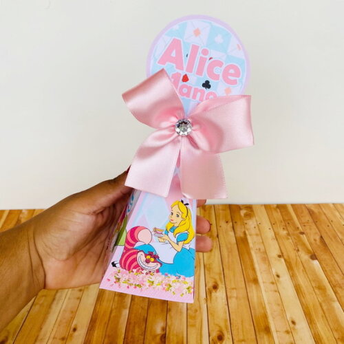 Kit 20 Caixas Básicas Personalizadas Alice