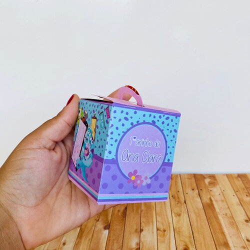 Kit 20 Caixas Personalizadas Básico Boo Monstros S.a