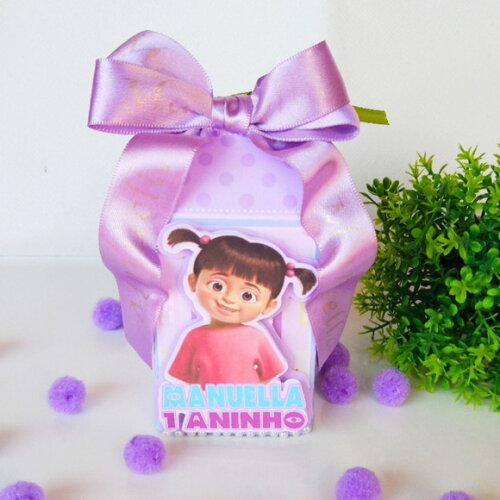 Kit 20 Caixas Personalizadas Boo Monstros S.a