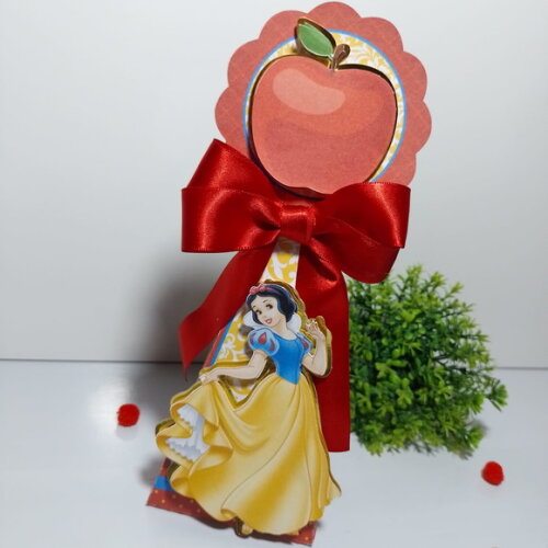 Kit 20 Caixas Personalizadas Branca de Neve
