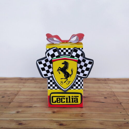 Kit 20 Caixas Personalizadas Ferrari